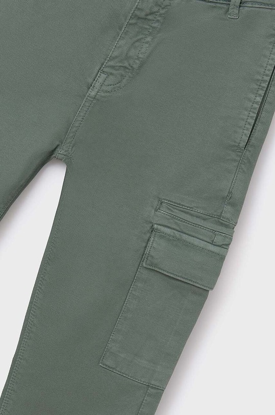 Băieți Mayoral pantaloni copii cargo slim fit 6518.7F.Junior.PPYH verde