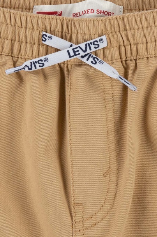 CHLAPEC Dětské bavlněné šortky Levi's 8EH006 béžová