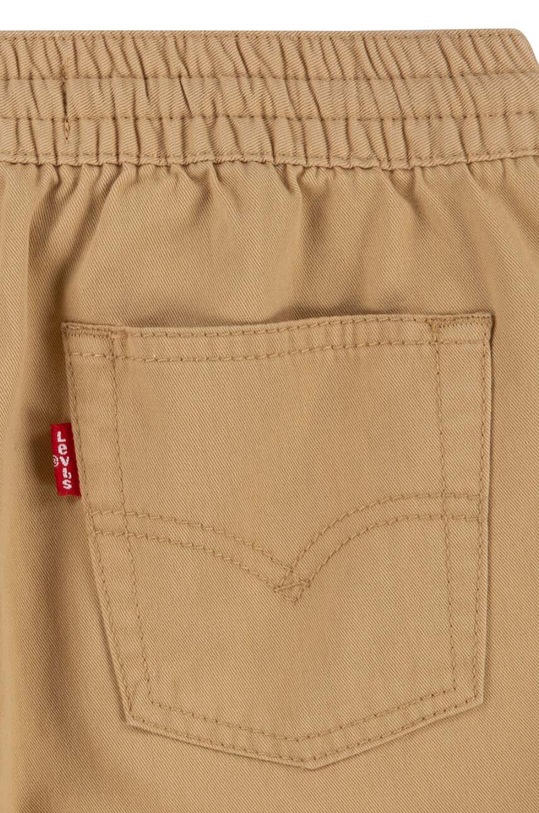 Dětské bavlněné šortky Levi's béžová 8EH006