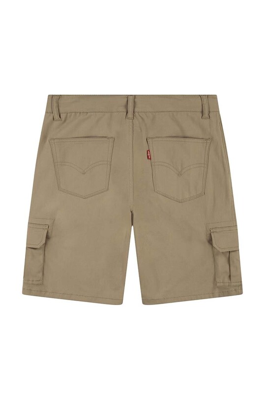 Detské krátke nohavice Levi's 8EK797 hnedá SS24