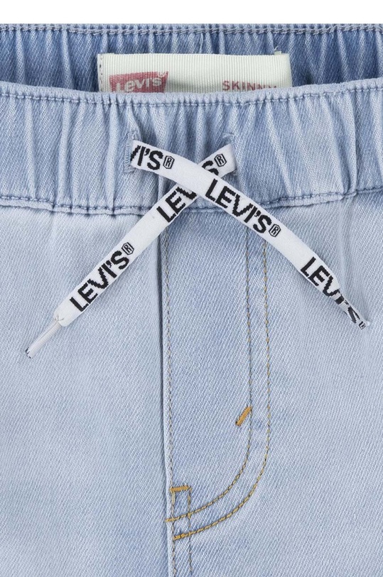 Chłopiec Levi's szorty jeansowe dziecięce LVB SKINNY DOBBY SHORT 9ED613 niebieski