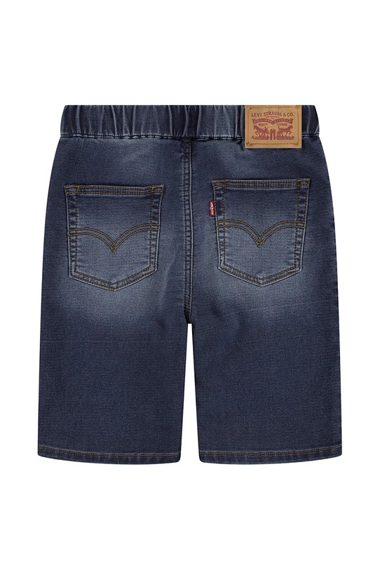 Detské rifľové krátke nohavice Levi's LVB SKINNY DOBBY SHORT 9ED613 tmavomodrá SS25