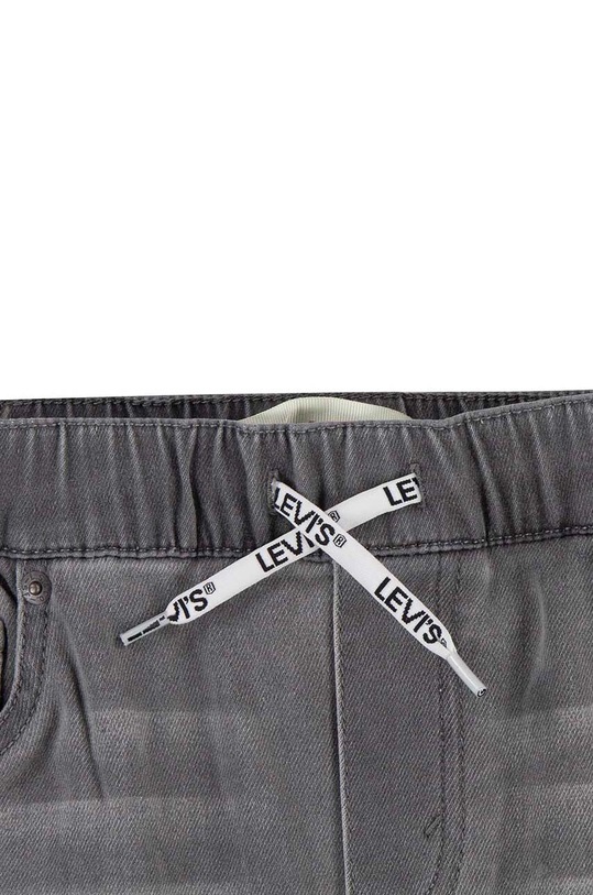 Chłopiec Levi's szorty jeansowe dziecięce LVB SKINNY DOBBY SHORT 9ED613 szary