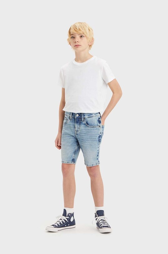 Детские джинсовые шорты Levi's casual голубой 9EE452
