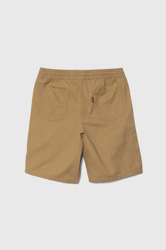 Levi's szorty bawełniane dziecięce 9EH006 beżowy SS24