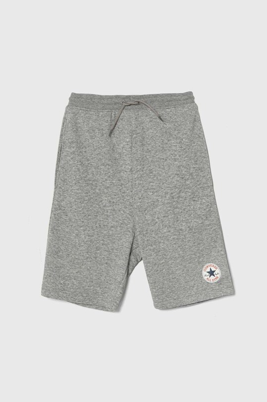 Dětské kraťasy Converse pletenina šedá 969002