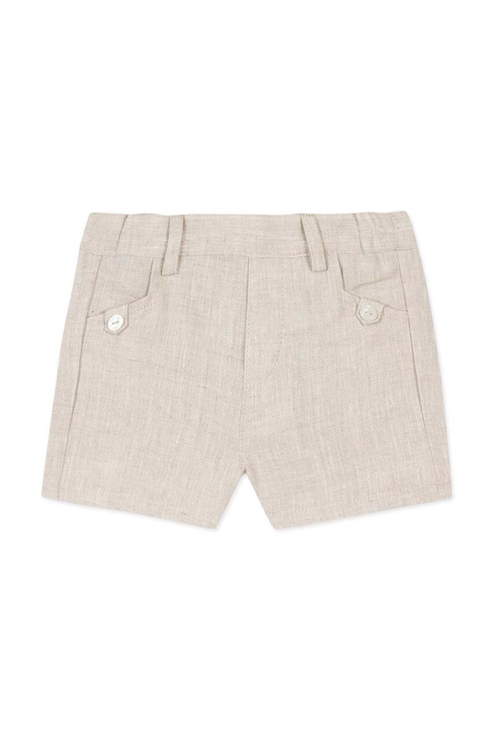 Tartine et Chocolat pantaloni scurți de in pentru copii TY26091.104 bej SS24