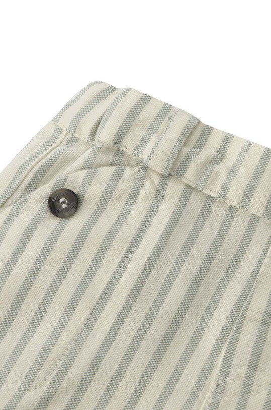 Детские хлопковые шорты Tartine et Chocolat зелёный TY26141.60.74