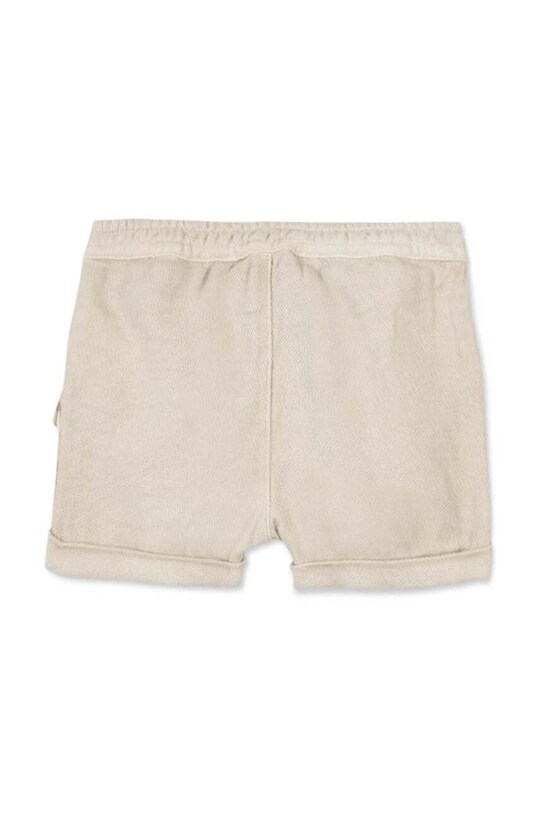 Băieți Tartine et Chocolat pantaloni scurți din amestec de in pentru bebeluși TY26051.60.74 bej