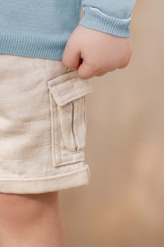 Tartine et Chocolat pantaloni scurți din amestec de in pentru bebeluși TY26051.80.94