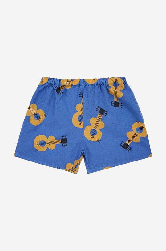 Bobo Choses szorty bawełniane niemowlęce 124AB079 niebieski SS24