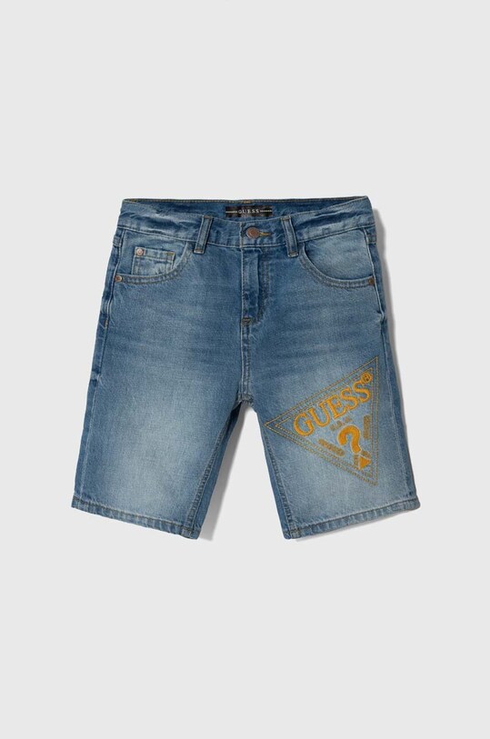 Дитячі джинсові шорти Guess джинс блакитний L4GD17.D41E0.PPYH