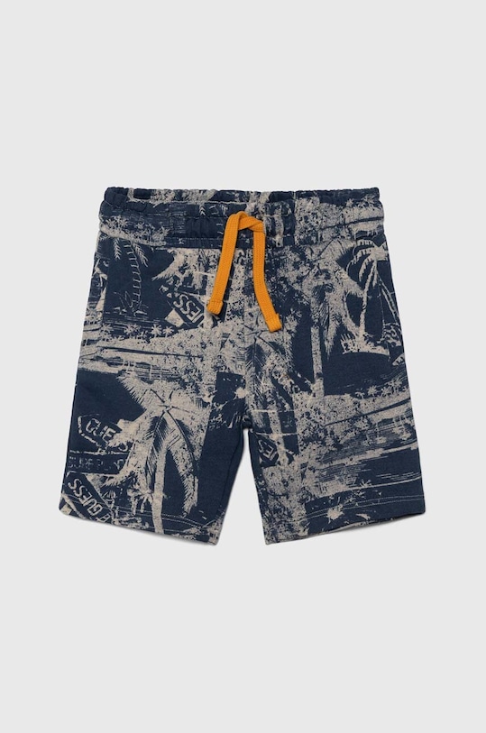 Detské bavlnené šortky Guess bavlna modrá N4GD05.KA6R3.PPYH