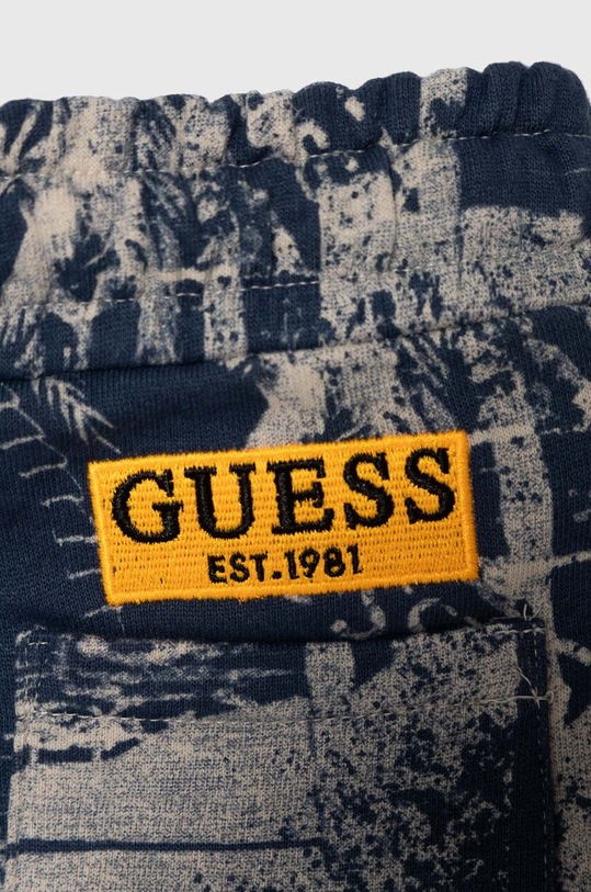 Chlapec Detské bavlnené šortky Guess N4GD05.KA6R3.PPYH modrá