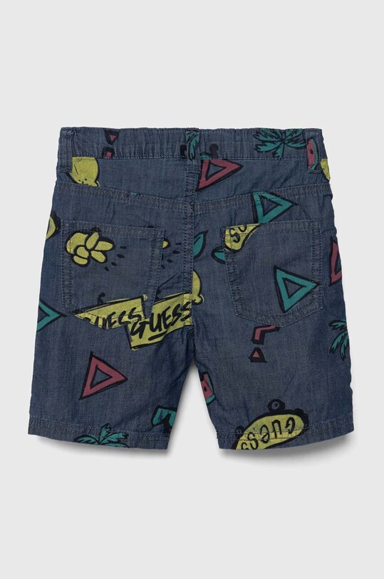 Dječje traper kratke hlače Guess N4GD09.D5BW0.PPYH plava SS24
