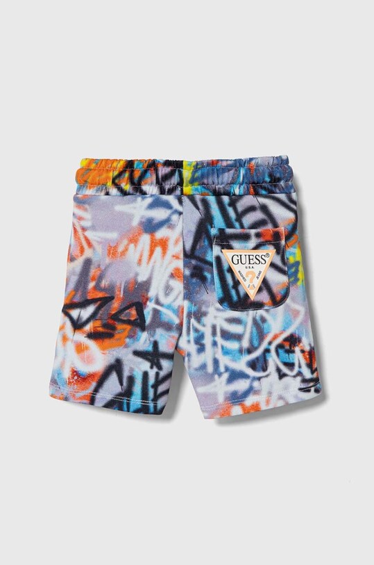 Dječje pamučne kratke hlače Guess N4GD11.KA6R3.PPYH šarena SS24