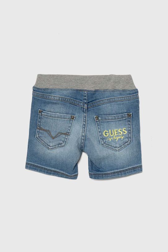 Guess szorty jeansowe dziecięce N4GD15.D4GV0.PPYH niebieski SS24