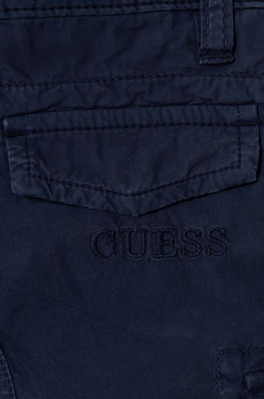 Хлопчик Дитячі бавовняні шорти Guess N4GD21.WBHQ0.PPYH темно-синій