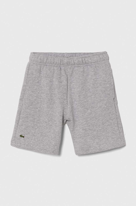 Lacoste szorty dziecięce casual szary GJ9733