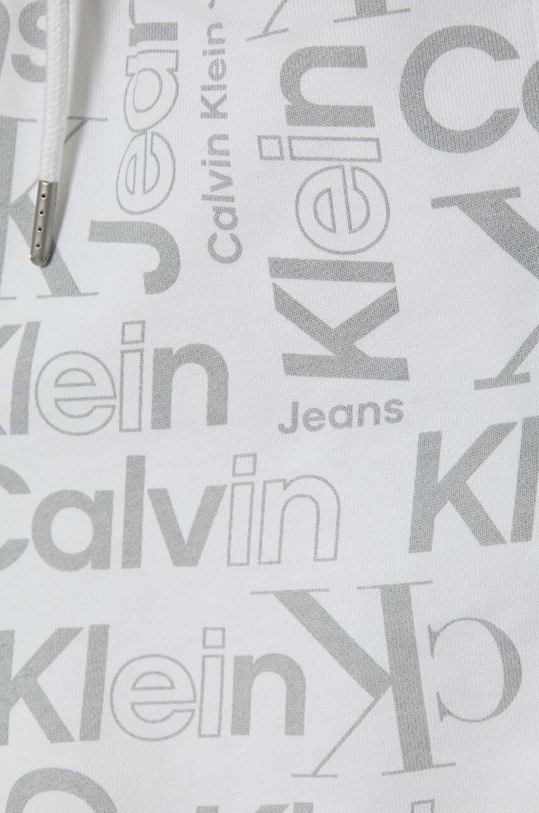 Chłopiec Calvin Klein Jeans szorty bawełniane dziecięce IB0IB02105.PPYH szary