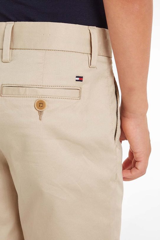 Tommy Hilfiger szorty dziecięce KB0KB08704.98.122.PPYH beżowy