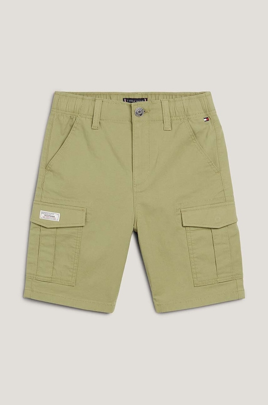 Tommy Hilfiger pantaloni scurti copii casual verde KB0KB08799.128.176.PPYH