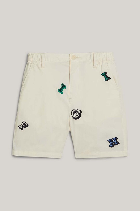 Παιδικό σορτς Tommy Hilfiger KB0KB08840.128.176.PPYH μπεζ SS24