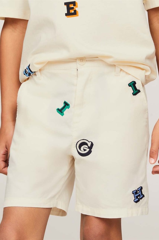 Băieți Tommy Hilfiger pantaloni scurti copii KB0KB08840.128.176.PPYH bej
