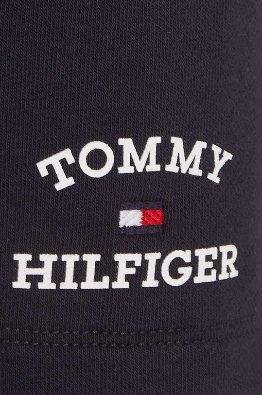 Dječje kratke hlače Tommy Hilfiger crna KB0KB08841.98.122.PPYH