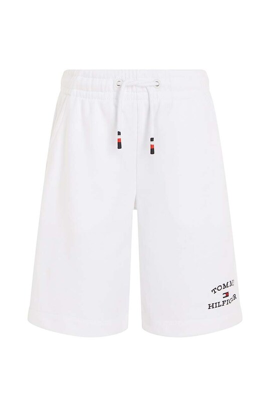 Tommy Hilfiger pantaloni scurti copii KB0KB08841.128.176.PPYH alb SS24