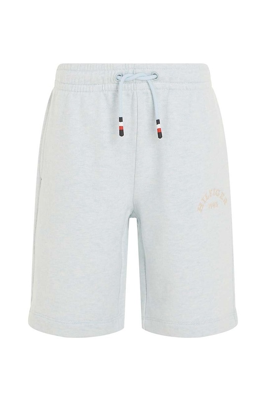 Detské krátke nohavice Tommy Hilfiger KB0KB08843.128.176.PPYH modrá SS24