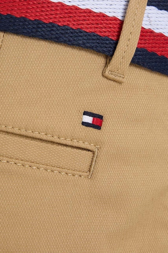 Dětské kraťasy Tommy Hilfiger béžová KB0KB08845.104.122.PPYH