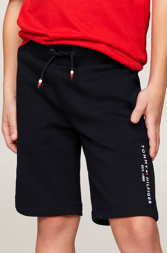 Дитячі бавовняні шорти Tommy Hilfiger KB0KB08984.128.176.PPYH темно-синій
