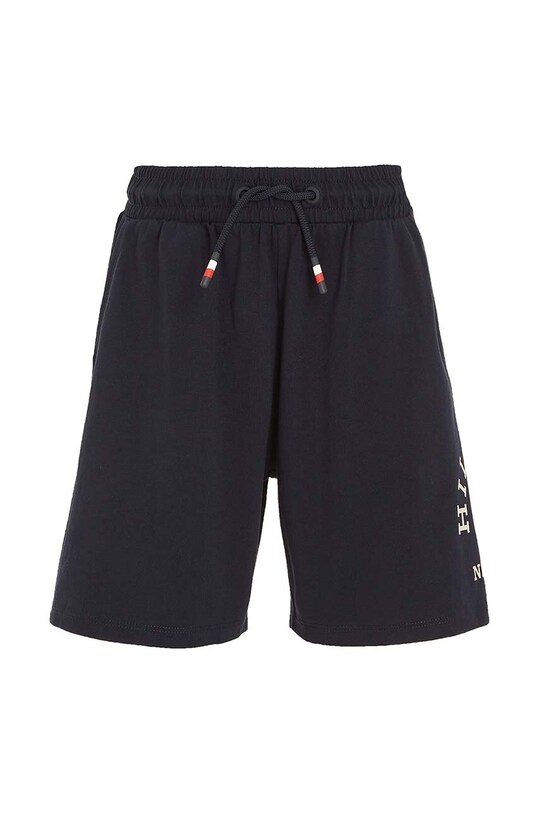 Tommy Hilfiger shorts di lana bambino/a KB0KB09002.98.122.PPYH nero SS24