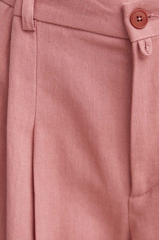 Лляні шорти Drykorn COURT рожевий 80715.126065