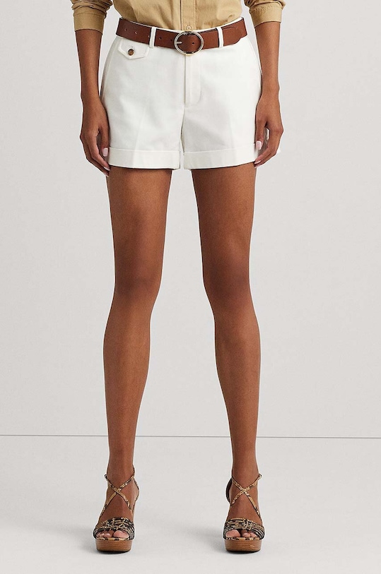 Kraťasy Lauren Ralph Lauren 200925278 bílá SS25