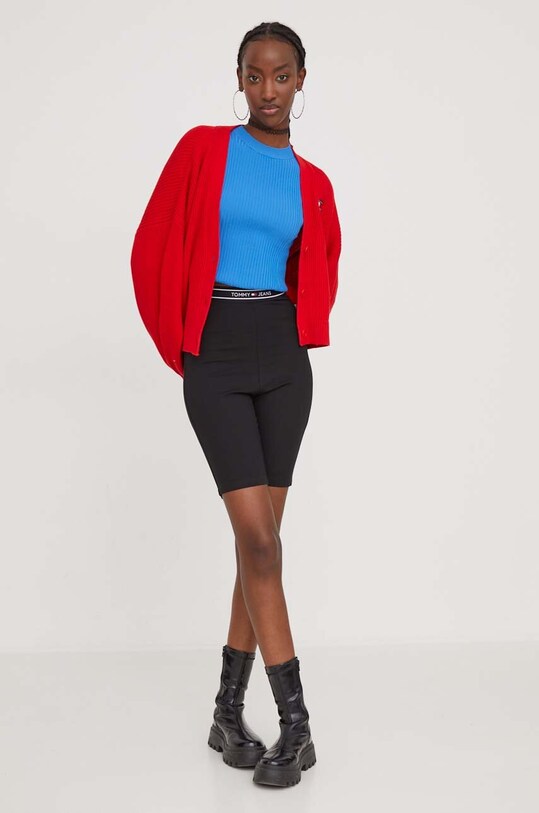 Шорти Tommy Jeans DW0DW17319 чорний SS24