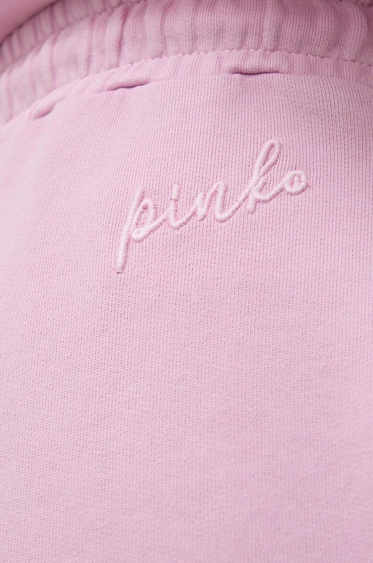Бавовняні шорти Pinko рожевий 103214.A1OF