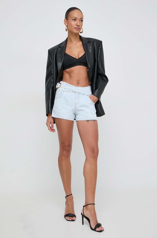 Pinko szorty jeansowe 102902.A1JN niebieski SS24