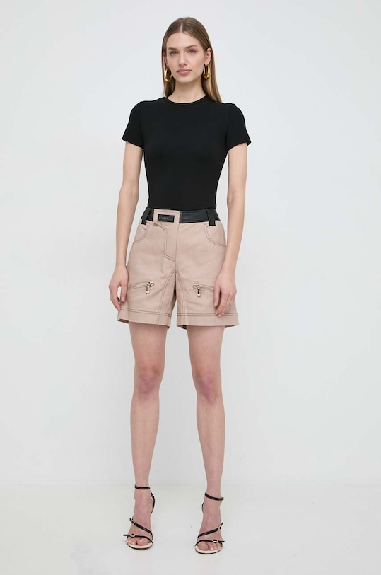 Τζιν σορτς Pinko 103029.A1NH καφέ SS24