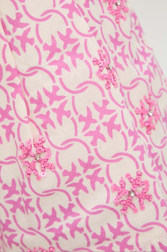 Bavlnené šortky Pinko 103192.A1Q1 ružová