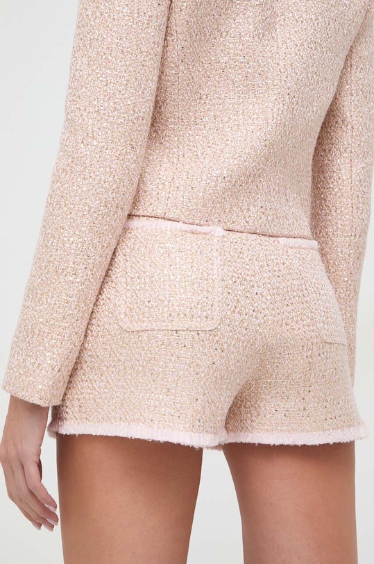 Odzież Twinset szorty z domieszką wełny 241TP2424 różowy