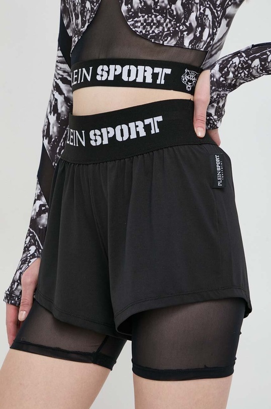 Kraťasy PLEIN SPORT high černá SADC.WJT1828.STE003N