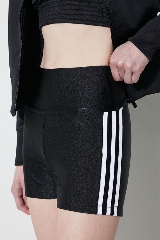Šortky adidas Originals s elastanom čierna IP0724