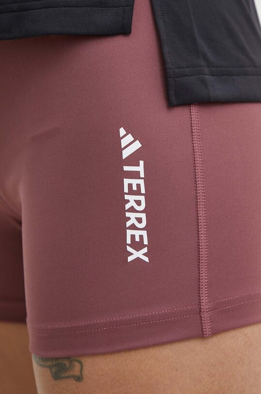 Спортен къс панталон adidas TERREX Multi бордо IP6872