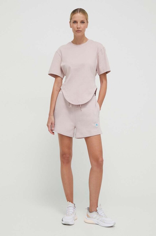 Kraťasy adidas by Stella McCartney IS1217 růžová SS24