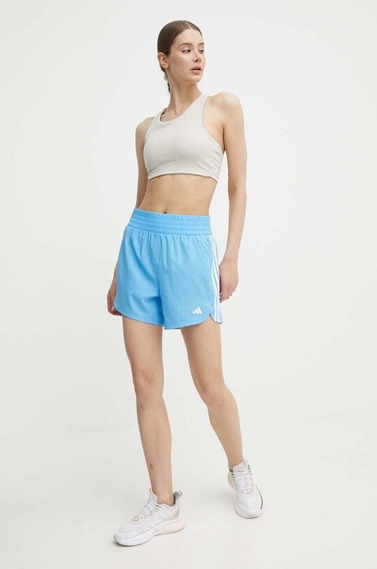 adidas Performance pantaloni scurți de antrenament Pacer IS1664 albastru SS24