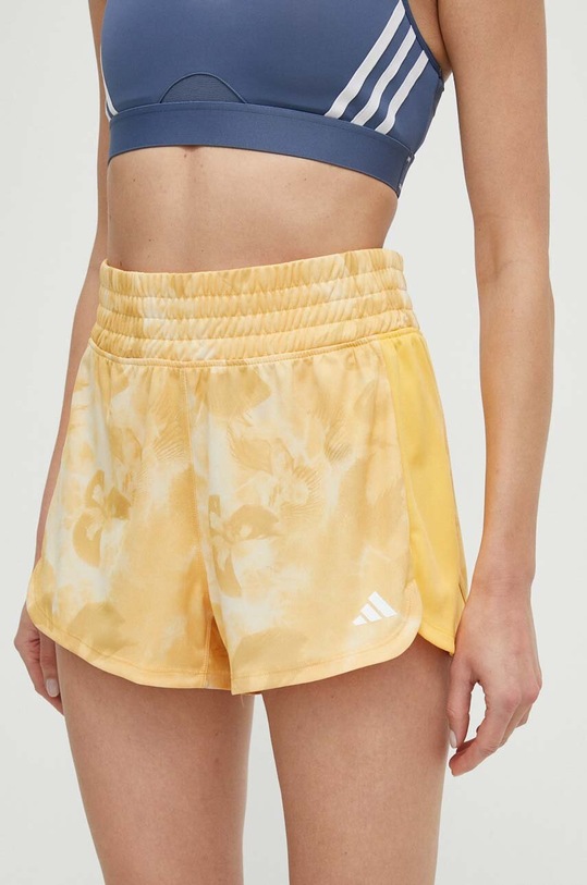 Tréninkové šortky adidas Performance Pacer žlutá IS4241
