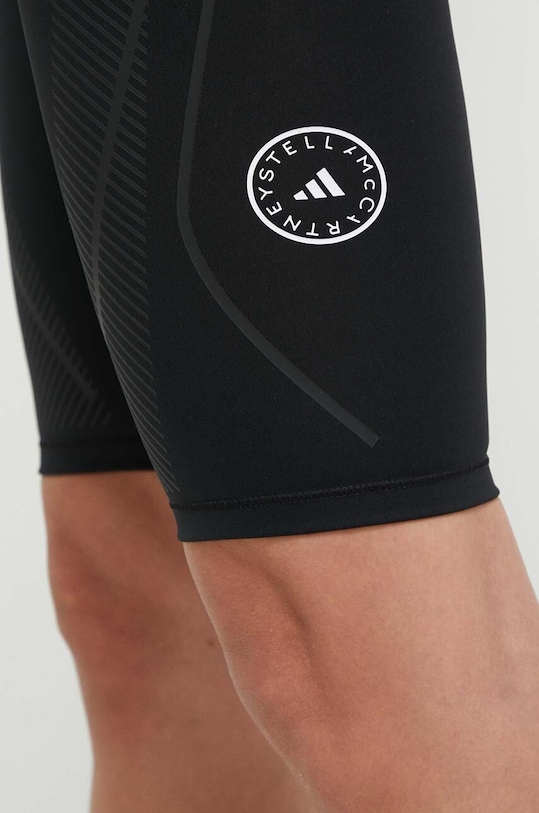 adidas by Stella McCartney szorty do biegania Truepace czarny IT3325