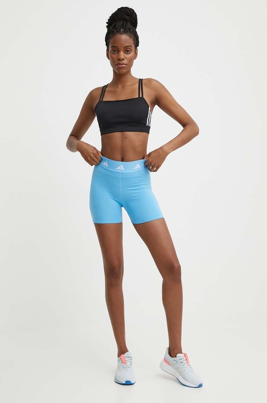 adidas Performance szorty treningowe Techfit IU1858 niebieski SS24